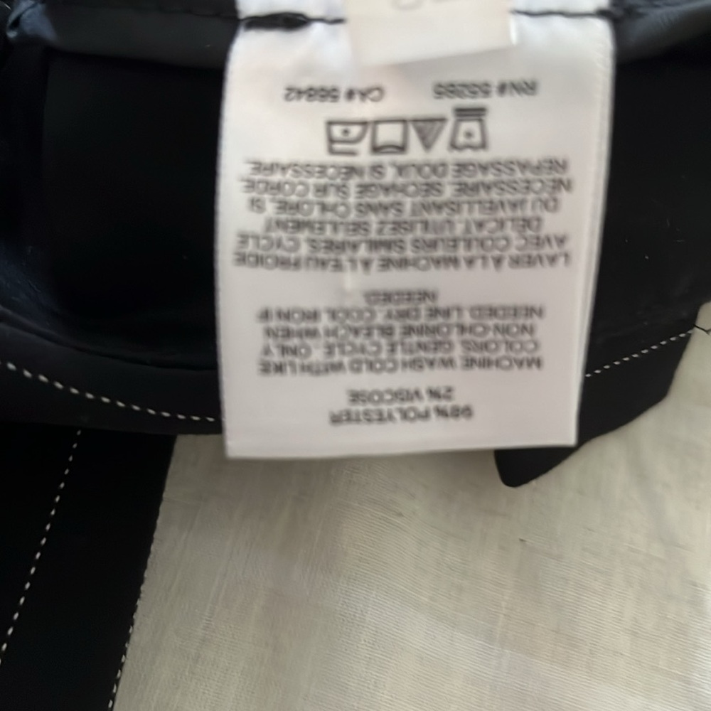 Exspress Paper Bag Stripped Ankle Pants - Picture 11 of 11